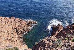 Cap Roux - Felsen am Cap